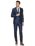 Raymond Men’S Poly Viscose Suit Trousers (Rids00313-B7_Dark Blue_104)