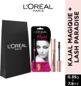 L’Oréal Paris Eye Kit : Kajal Magique & Lash Paradise Mascara(Black, 7.95 Ml)