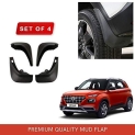 Sarte Hyundai Venue 2019 (O.E. Type) Mud Flaps/Guard (Set Of 4 Pcs.) (Sarte677)