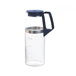 Cello Crystal Borosilicate Jug, 1Pc, 1200Ml, Clear