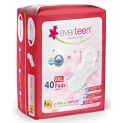 Everteen Xxl Soft Neem-Safflower Sanitary Pads For Women – 40 Pads, Rash Free, Anti Tan, Skin Friendly, Double Wing Shape, Advanced Leak Protection, Xx Large, 320Mm – 1 Pack (40 Pads)