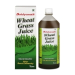 Baidyanath Wheatgrass Juice 1 Litre, Natural Detoxifier, Herbal Juice Helpful To Boost Immunity, Blood Purification, Improves Digestion And Metabolism, 1000Ml (Pack Of 1)