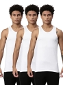 Levi’S Men’S Style #012 Classic Regular Fit Solid Vest (#012-Vest-Wht-P3_White_M)