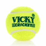 Vicky Cricket Tennis Ball Yellow (Light)(Pack Of 6)