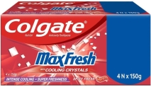 Colgate Maxfresh , Spicy Fresh Red Gel Paste With Menthol For Super Fresh Breath, Saver Pack Toothpaste(600 G)