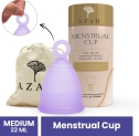 Azah Medium Reusable Menstrual Cup(Pack Of 1)