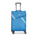 Skybags Trick 4W Polyester 58 Cms Softsided Cabin Luggage Trolley Bags (Blue)